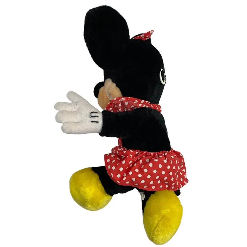 VINTAGE DIsneyland Disney World Minnie Mouse Plush Medium 1970/1980